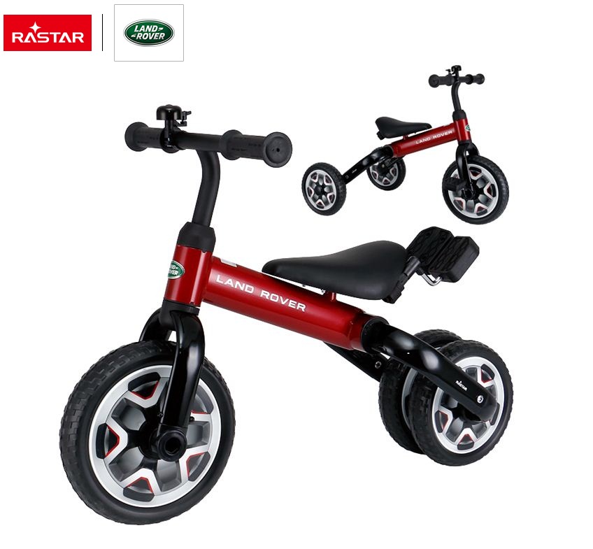 Land Rover 2 in 1 Balance Bike & Tricycle Foldable 10”